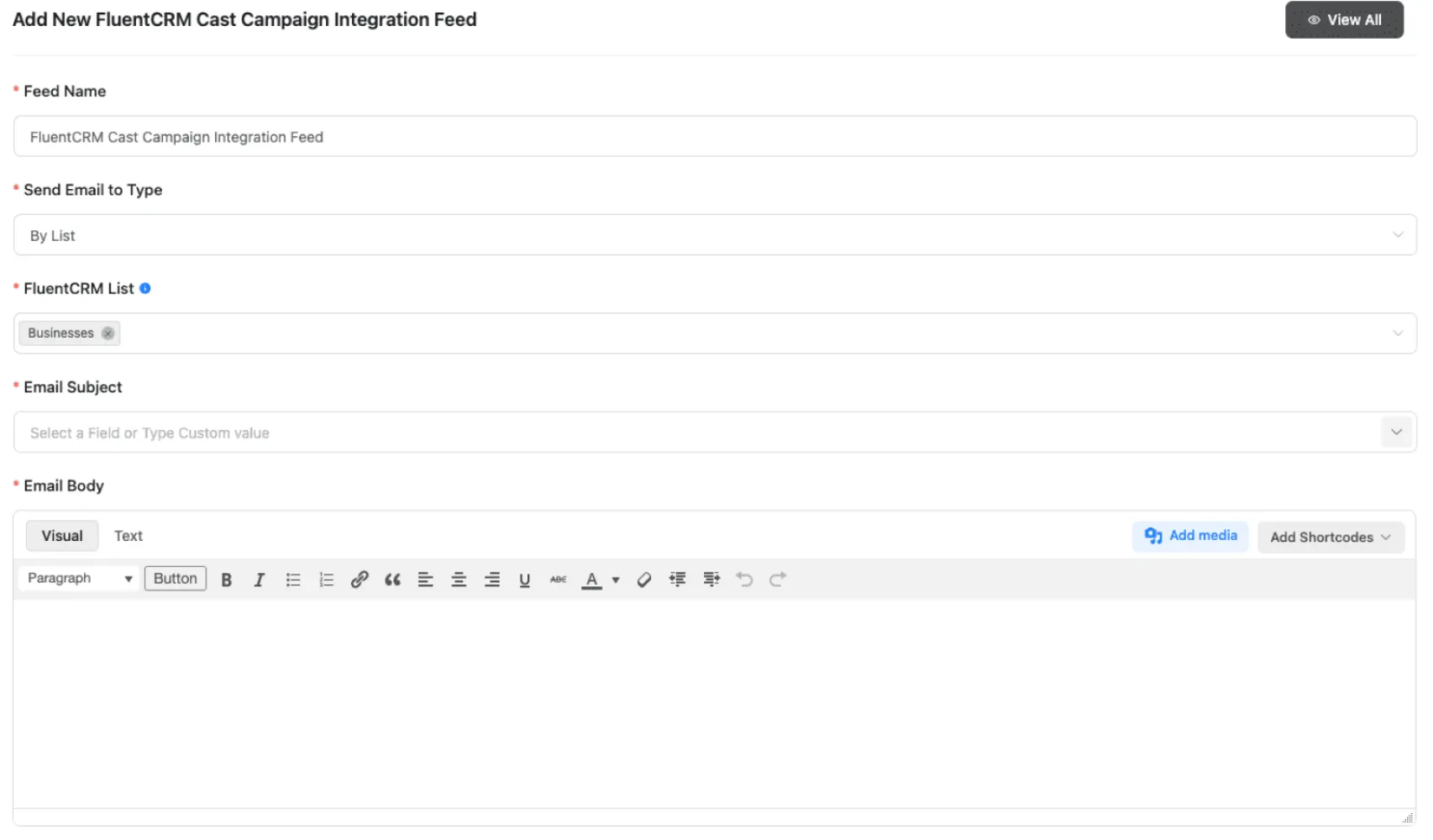 Fluent Broadcast